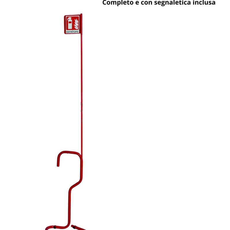 Piantana porta estintore completa